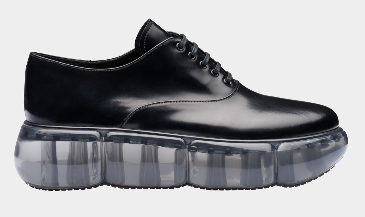 Prada’s Leather Oxford shoes