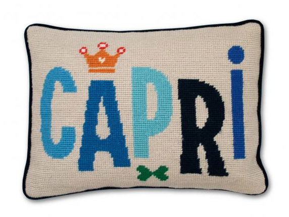 Jonathan Adler's Capri pillow