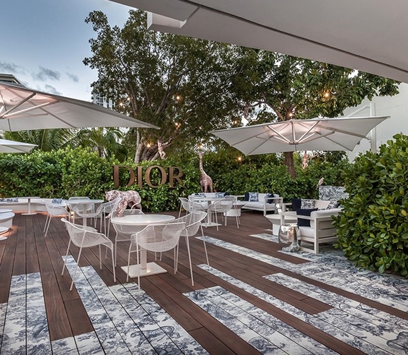 Dior's Rooftop Café is Your Chic New Dining Spot