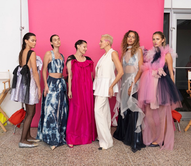 Charity Fashion Show By Valeria Krasavina For BCRF