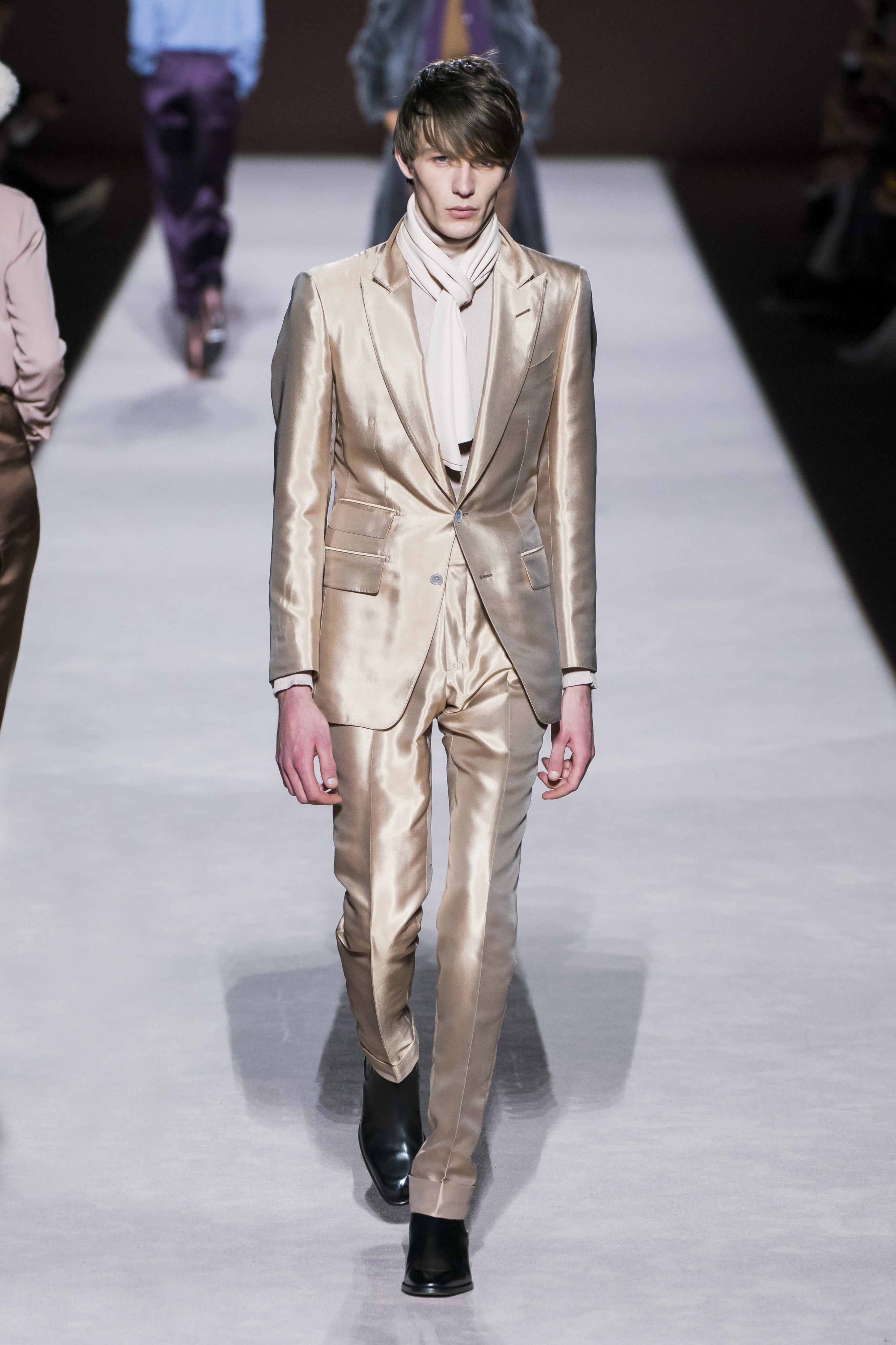 Tom Ford gold men's suit 
