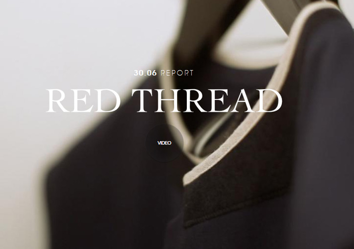 Dior Homme red thread video