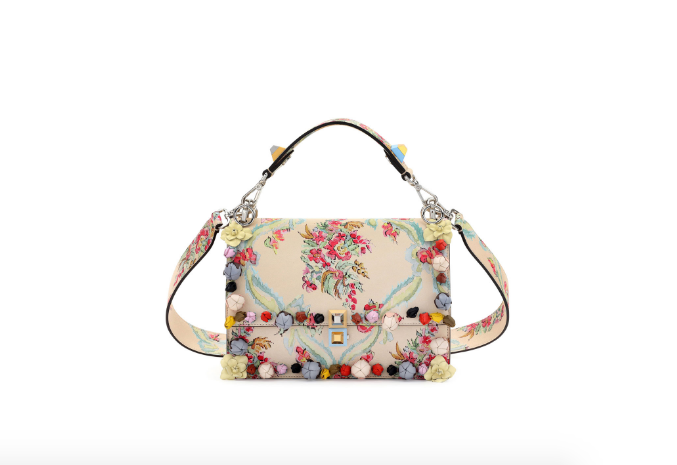 Fendi floral handbag