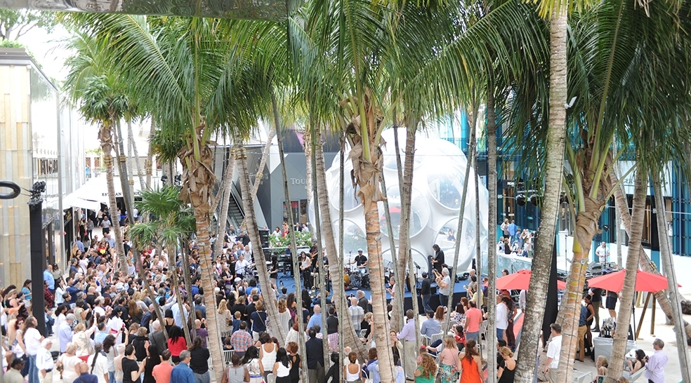 Get On Your Feet: The Miami Design District Performance Series Returns to Palm Court