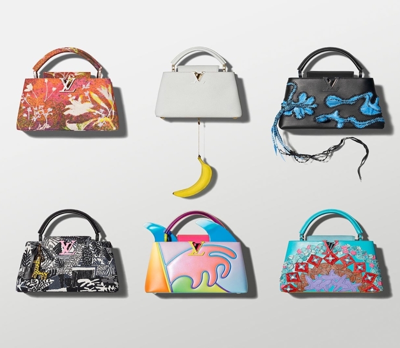 Louis Vuitton ArtyCapucines Collection
