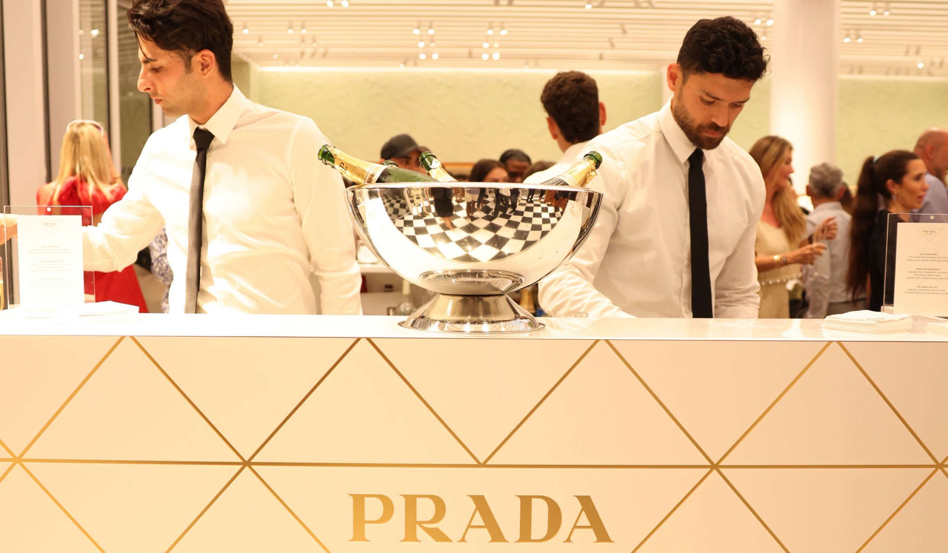 Prada In-Store Reception
