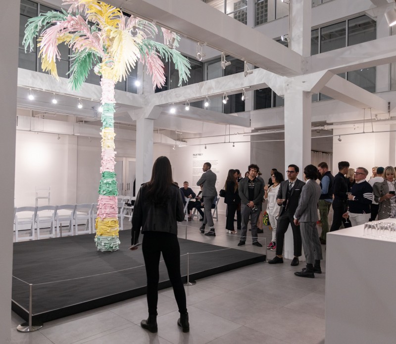 Opening Reception For Palm Tree I & Panel Discussion With David Valesco, Editor-in-chief Of Art Forum, Thom Browne And Deanna Haggag