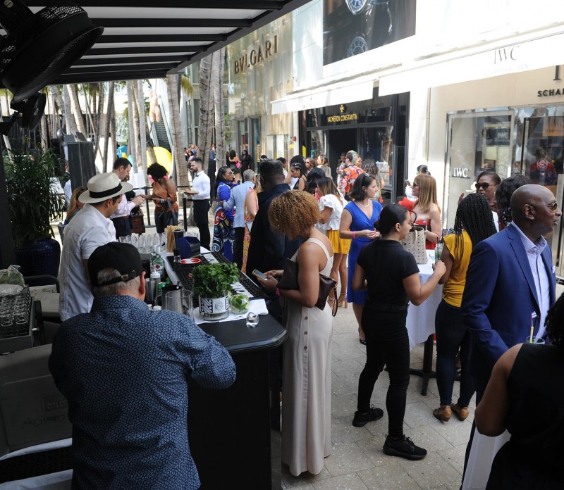 Off the Field Player’s Wives Association VIP Reception at Estefan Kitchen