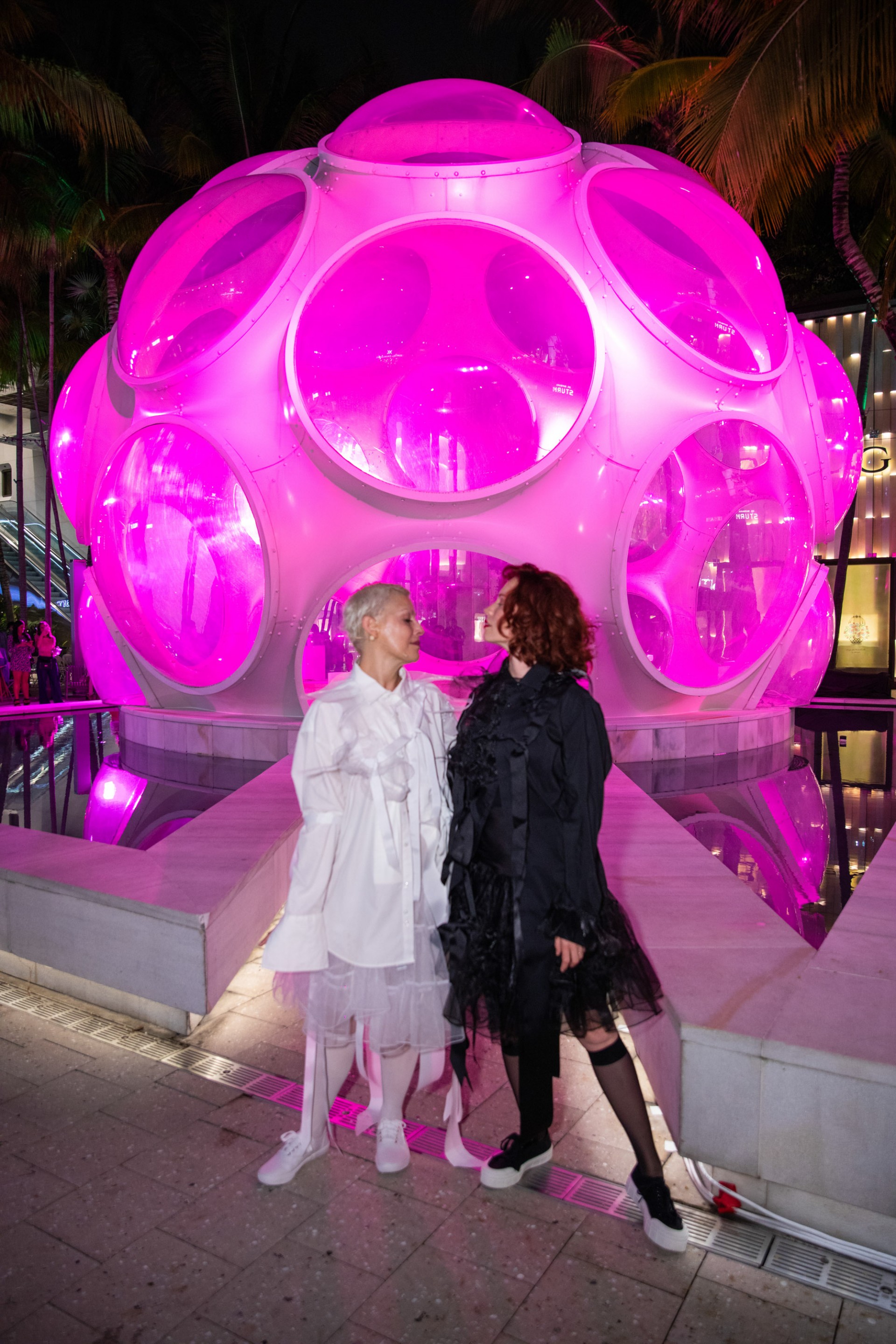 Fashion Strikes Cancer Dome Lighting Ceremony