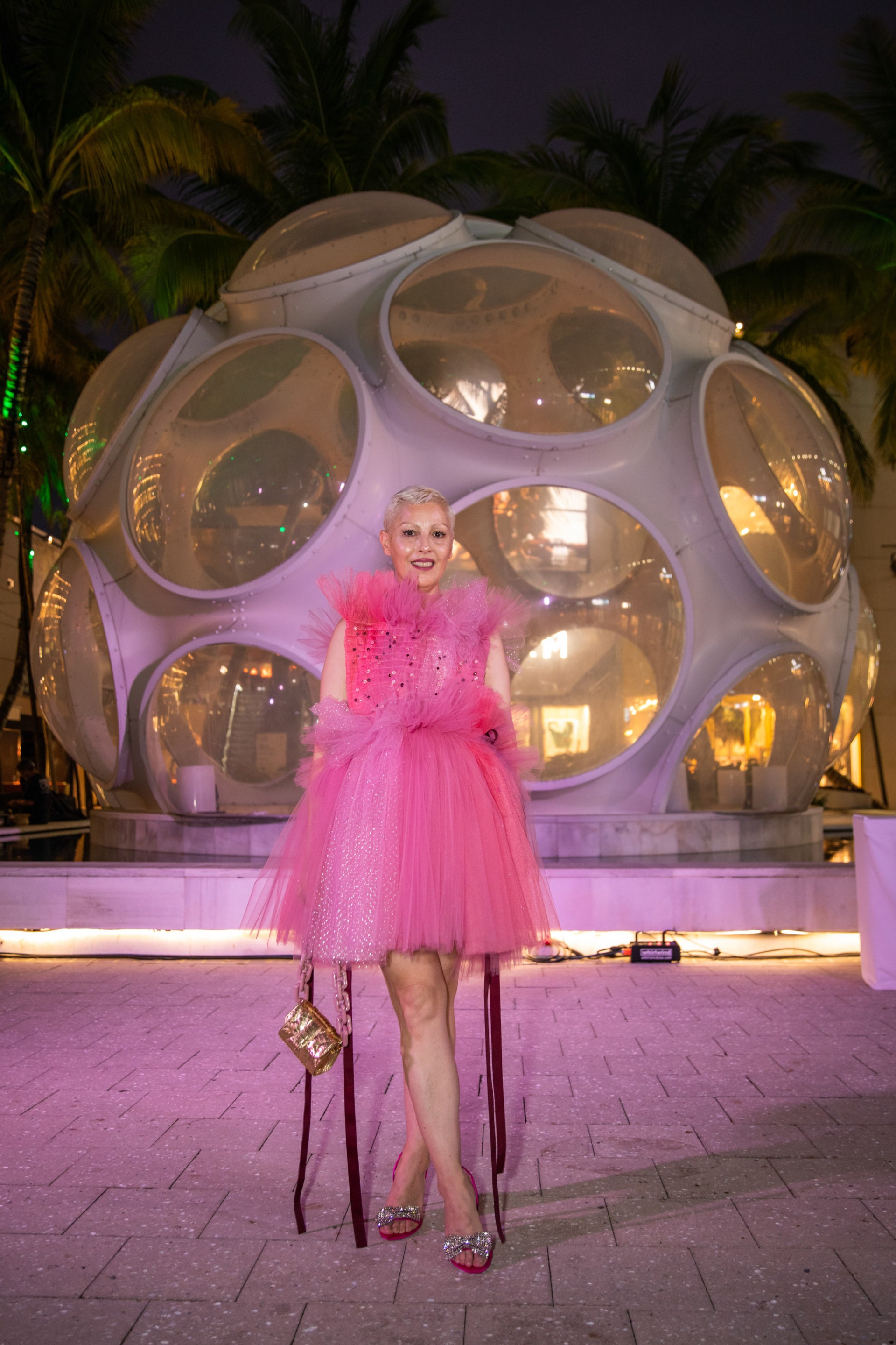 Fashion Strikes Cancer Dome Lighting Ceremony