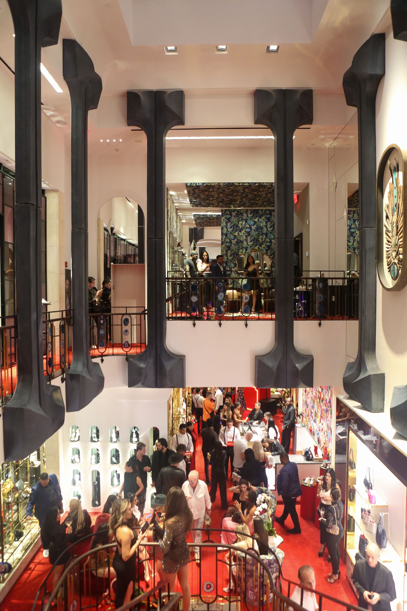 Christian Louboutin in-store Reception Hosted Christian Louboutin