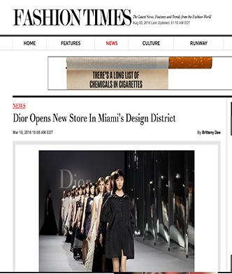 Dior Opens New Store In Miami's Design District